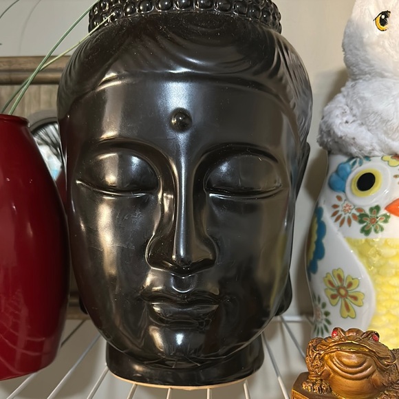 Black Buddha Head - Picture 1 of 3